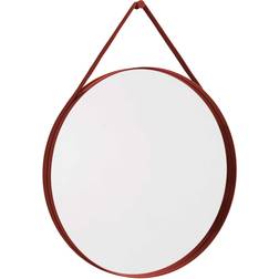 Hay Strap Red Väggspegel 70cm