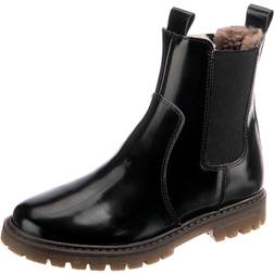 bisgaard Neel Lamb Boots Black Polido