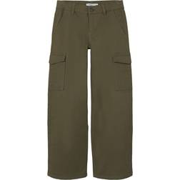 Name It Cotton Cargo Trousers - Khaki