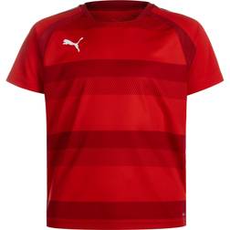 Puma Jr Teamvision Jersey - Red Chili Pepper/White (704928-01)