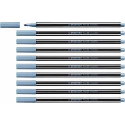 Stabilo Premium MetallicFilzstift Pen 68 metallic 10er Pack metallic blau