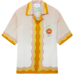 Casablanca Silk Shirt - Rainbow Monogram