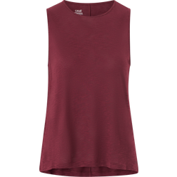 Casall Soft Texture Tank Evening Red