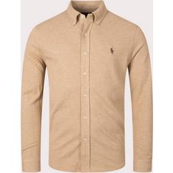 Polo Ralph Lauren LSFBBDM5-Long Sleeve-Knit Skjorta Beige