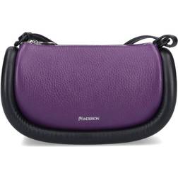 JW Anderson Elegant Cross Body Uld Taske - Lilla
