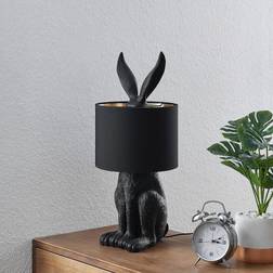 Lindby Lorentina Rabbit Black Bordlampe