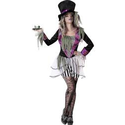 Th3 Party Ladies Gothic Mad Hatter Costume