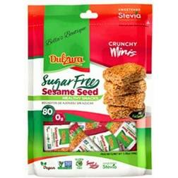 sugar free sesame seed healthy snacks. stevia, vegan, ajonjoli.