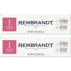 Rembrandt Intense Stain Whitening Mint 99.8g 2-pack