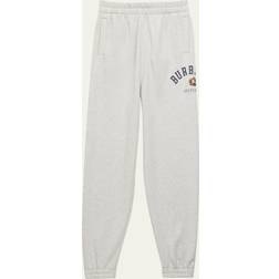 Burberry Boys Deep Dove Grey Mel Kids Bonny Brand-print Elasticated-waist Cotton-jersey Jogging Bottoms 4-14 Years Years