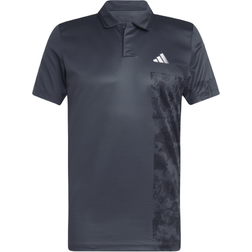 Adidas Paris Freelift Polo Hombres - Gris Oscuro