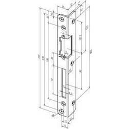 Assa Abloy Sicherh.-Winkelschließbl.069 S.3mm ma R