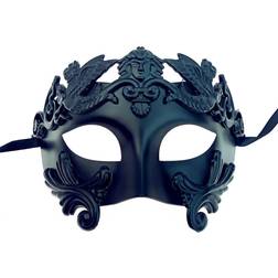 Horror-Shop Schwarze maske römischer gott