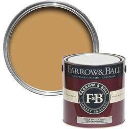 Farrow & Ball Estate India No.66 Matt Emulsion Wall Paint, Ceiling Paint Yellow, Green 2.5L