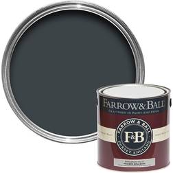 Farrow & Ball Modern No.31 Matt Emulsion Ceiling Paint, Wall Paint Black 2.5L