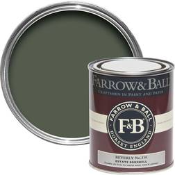 Farrow & Ball Estate Eggshell No.310 Wood Paint, Metal Paint Green 0.75L