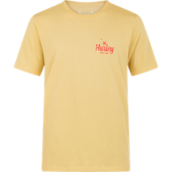 Hurley Men's Everyday Tropic Nights Short Sleeves T-shirt - Dusty Cheddar