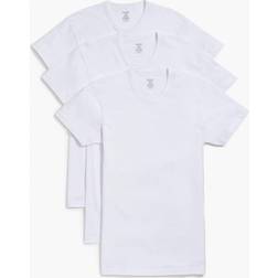 2(X)IST Essential Cotton Slim-Fit Crewneck 3-pack - White