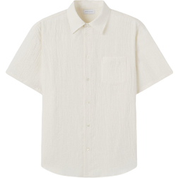 John Elliott SS Clock Button Up Shirt - Salt