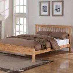 Flintshire Pentre Solid Wood Bed Frame 4Ft Double Effect