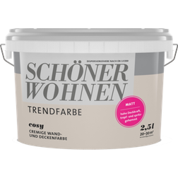 Schöner Wohnen Wandfarbe trendfarbe cosy 2,5l Beige