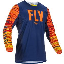 Fly Racing Kinetic Wave Motocross Jersey - Blau/Orange