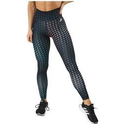 adidas Train Essentials Brand Love High-Waisted Full-Length Leggings Black, Female, Tøj, Tights, Træning, Flerfarvet