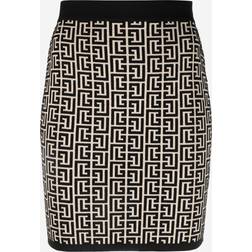 Balmain Skirt With Monogram