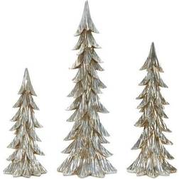 Melrose & Gold Sculpted Holiday Tree Figurine