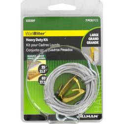 Hillman ACEDS 5372354 Heavy Duty Wallbiter Kit Picture Hook