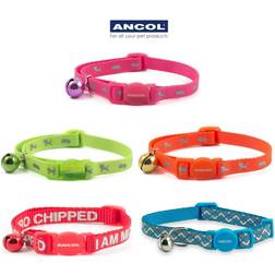 Ancol safety buckle hi vis cat collar