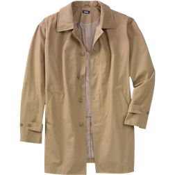 KingSize Water-Resistant Trench Coat - Khaki