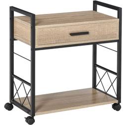 Homcom Mobile Oak Servierwagen 30x60cm