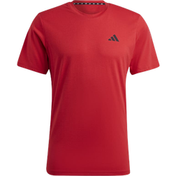 adidas Men's Train Essentials Feelready Training Tee - Better Scarlet/Black