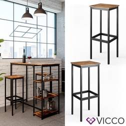 Vicco Barstühle 2er Barhocker