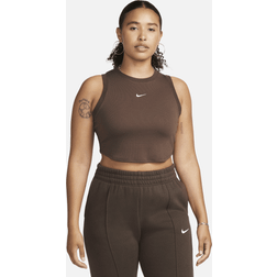 Nike Essential Top - Chocoladebruin/Wit