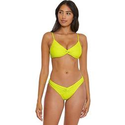 Becca by Virtue Prima Textured Bikini Top Zesty