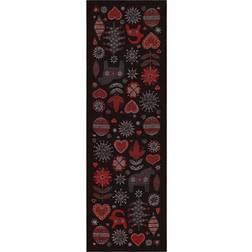 Ekelund Julnatt Tablecloth Black (120x35cm)