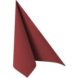 Papstar 1/4-Falz, Collection" Stoffserviette Rot (40x40cm)