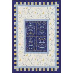 Bassetti Granfoulard Plaid Oplontis Filz Blau