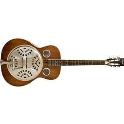 Ozark Ozark 3515DD Wooden Resonator Guitar, Distressed