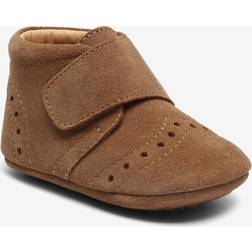 bisgaard Skindsko Petit Camel Leder-Krabbelschuhe