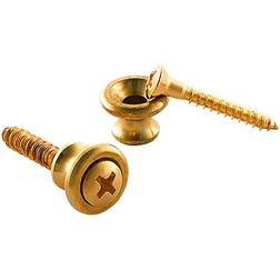 Gibson Strap Buttons 2-Pack Brass