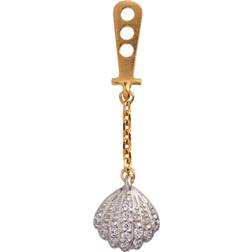 Stine A Forudbestilling Tres Petit Vintage Shell Behind Ear Pendant 131402S