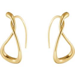Georg Jensen Mercy Small Earhoop Guld - NEW
