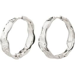 Pilgrim 28233-6003 JULITA Hoop Silver Earrings set