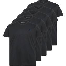 Big & Tall Core T-Shirts 5-pack - Black