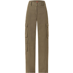 HUGO BOSS Hala Cargo Trousers - Khaki