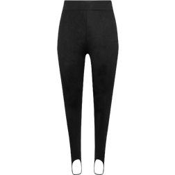 Yours Curve Stirrup Leggings Plus Size - Black