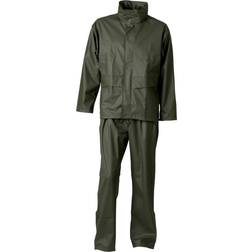 Elka Dry Zone PU Jacket Waist Trousers - Olive